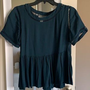 Peplum top from LOFT